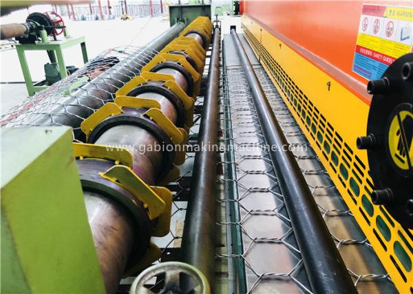 Cheap High Speed Hexagonal Mesh Machine ,  22kw Double Twist Gabion Wire Mesh Machine for sale