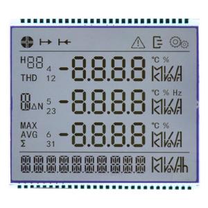 Electric Energy Meter LCD, Segment LCD Screen For 86 Multi-Function Three-Phase Electric Energy Meter