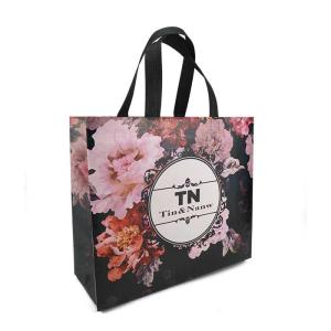 Best Nylon Drawstring Handle Grocery Non Woven Loop Handle Bag Breathable wholesale