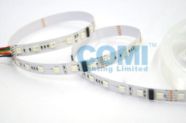 Cheap 24V RGB or RGBW DMX Addressable Digital LED Strip Lights DMX512 Signal Input Directly for sale