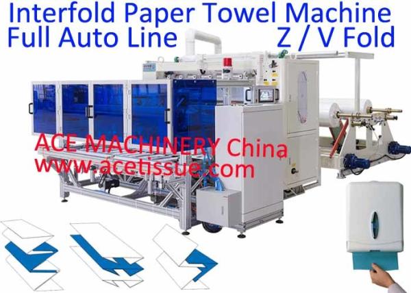 Cheap Full Automatic Paper Towel Machine With Auto Transfer To Hand Towel Log Saw for sale