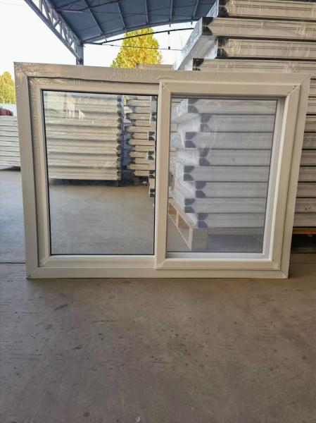 Cheap 80mm Series Custom Double Glazed Sliding Window with mosquito mesh for sale