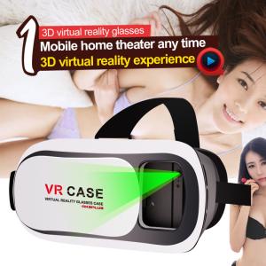 Aix VR BOX 2.0 Virtual Reality Glasses, 3D VR Headsets with Bluetooth Remote Controller