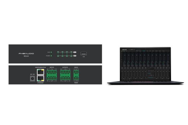 Cheap 24bit Audio Effects Processor 4CH Dante Audio Sound Processor Microphone Low Delay for sale