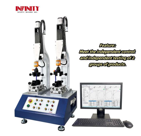 Cheap Computer Control Mobile Phone USB Dual Station Insertion And Extraction Force Tester for sale