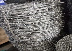 Protective Barbed Galvanzied Wire Razor Mesh Fence Single Strand