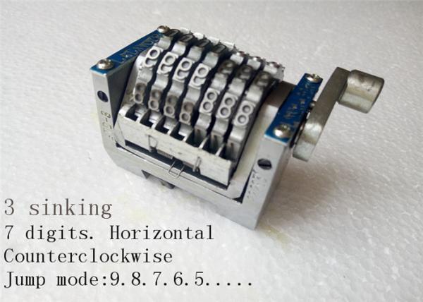 Cheap  Rotary Numbering Machine Horizontal Counterclockwise Three Sinking for sale