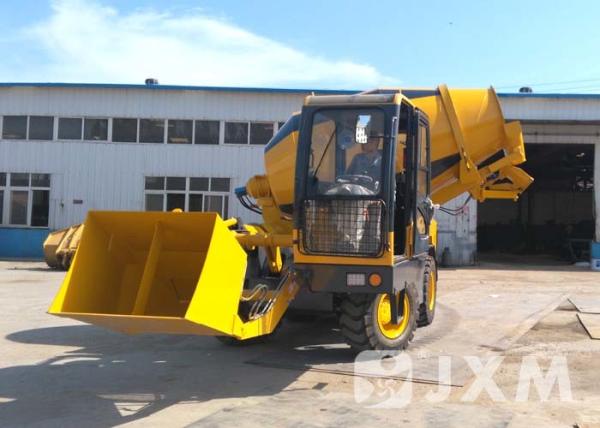 Cheap 3.5m3 Self Loading Concrete Mixer Truck / Self Loading Mixer Machine for sale