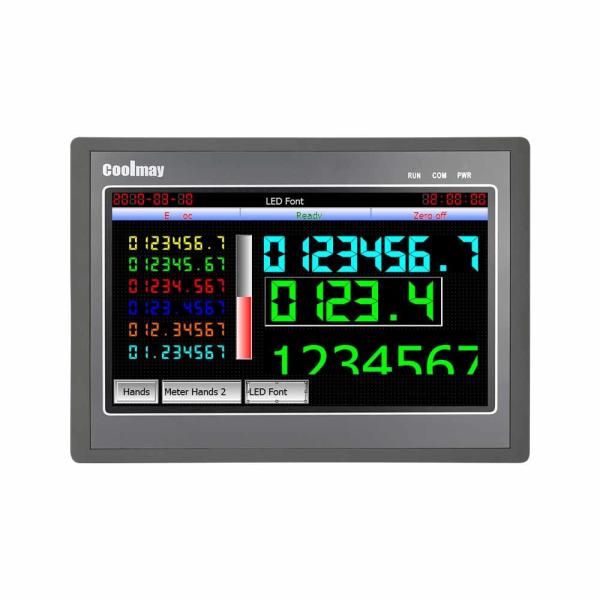 Cheap Industrial Electrical Touch Panel PLC 10.1 Inch TFT PID Self Tuning for sale