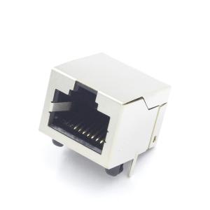 China Hot Sale Female 10 Pin RJ45 Connector Shield Without Led Transformer TM5JA011EXX41 14.80 Mm on sale