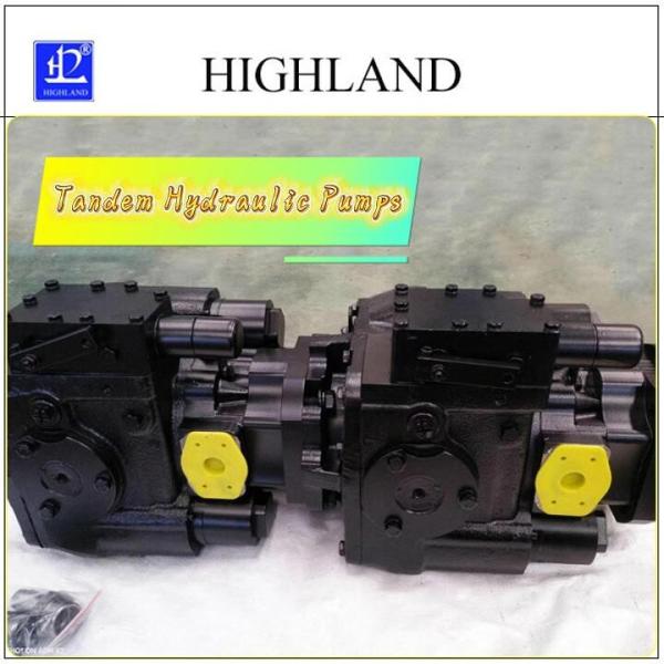 Cheap Compact Design Tandem Hydraulic Pumps With Multiple Control Modes for sale
