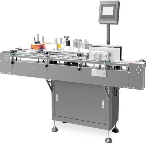 Cheap Round Bottle Automatic Labeling Machine , Side Face Labeler Easy Maintain for sale