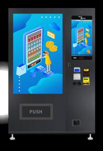 Anti Theft Combo Vending Machine , Multi Media Vending Machine Two Layer Glass