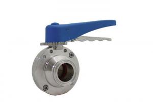 Best Tri Clamp End Sanitary Butterfly Valves 3/4-4 For Shutting Off A Flow Of Liquid wholesale