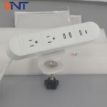 BNT 2020 new arrival easy assemble clamp on socket with type C/US power clip