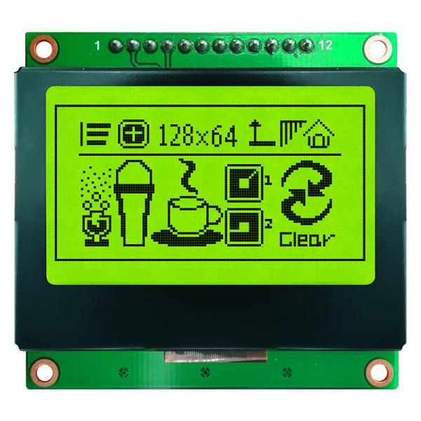 Cheap FSTN Graphic Display Module 128x64 Standard COB LCD Module for sale