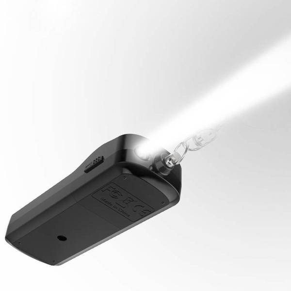 Cheap 6F22 Personal Keychain Alarm With Aaa Battery Led Light for sale
