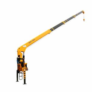 Custom Telescopic Boom Mini Truck Mounted Crane Manipulator 14 Ton