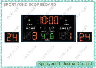 Cheap Multisport LED Basketball Scoreboard with 24 Seconds Attack Timers and inner Timer for sale