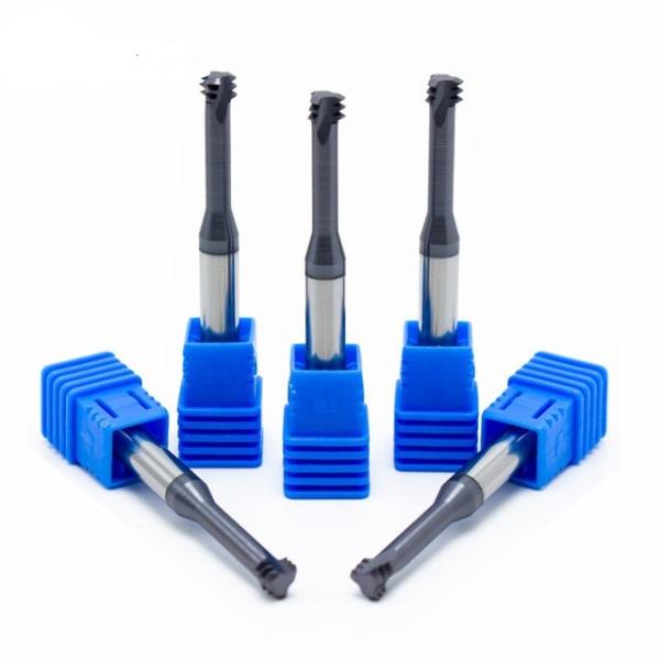 Cheap Precise Cemented Solid Carbide Thread Cutting Router Bit CNC Milling 3 Teeth for sale