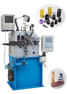 China Advanced CNC Compression Spring Machine Automatic Oiling For Oil Seal Springs on sale