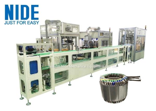 Cheap PLC Controlled Automatic Stator Production Assembly Line For Elelctric Motor for sale