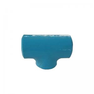 China ASTM A234 Wpb Seamless Sch80 15mm Equal Tee Fitting on sale