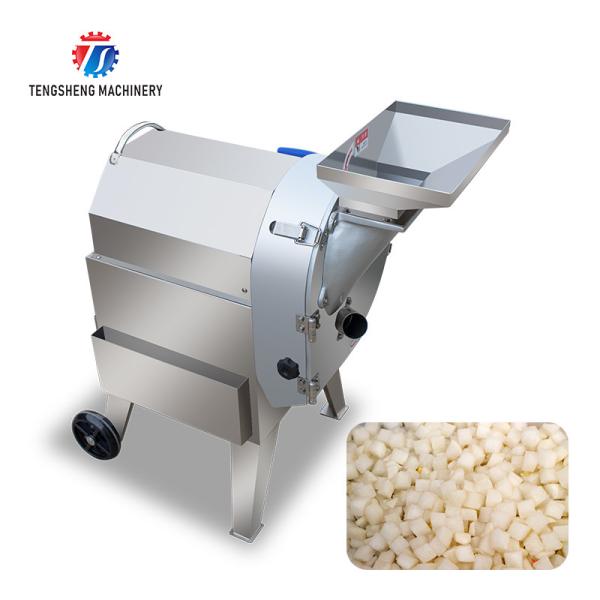 Cheap Rotational Speed Material Outlet Cucumber Slicing Machine Tomato Commercial for sale