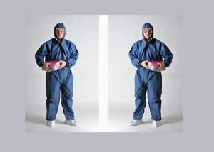 Best Anti Static Flame Resistant Disposable Coveralls Superior Breathable Weight 50 - 65gsm wholesale