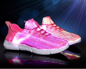 Best Endurable Light Up Running Shoes , Waterproof Led Walk Shoes High Folding Endurance wholesale