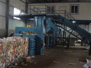 Best High Efficiency Horizontal Baling Machine Full Automatic Strapping Custom wholesale