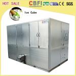 Less Power Consumption Cube Ice Maker / Small Ice Machine Business 20 Tons