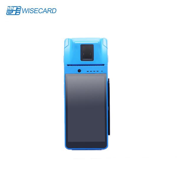 Cheap 5800mAh Rugged Pda Wireless Android POS 4G LTE With QR Code Scanner for sale