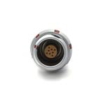 Self Locking Circular Push Pull Connectors ZEG 1K 8 Pin Socket Connector
