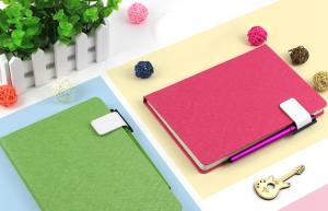 Best Business notebook with pen holder(frosted) wholesale