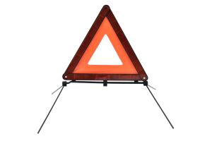 China Orange Roadway Reflective Warning Triangle ABS And Plastic Marterial on sale