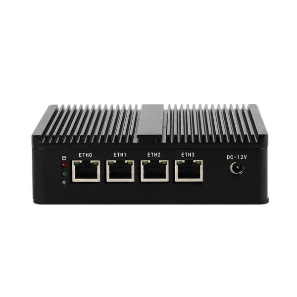 Cheap DDR3 8GB Firewall Mini PC Router With Intel Celeron N2830 Fanless Cooling Method for sale