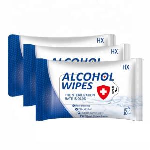 Best Anti-Bacterial Disposable Sanitizing Cleaning 75% Ethanol Disinfecting Wet Wipes wholesale