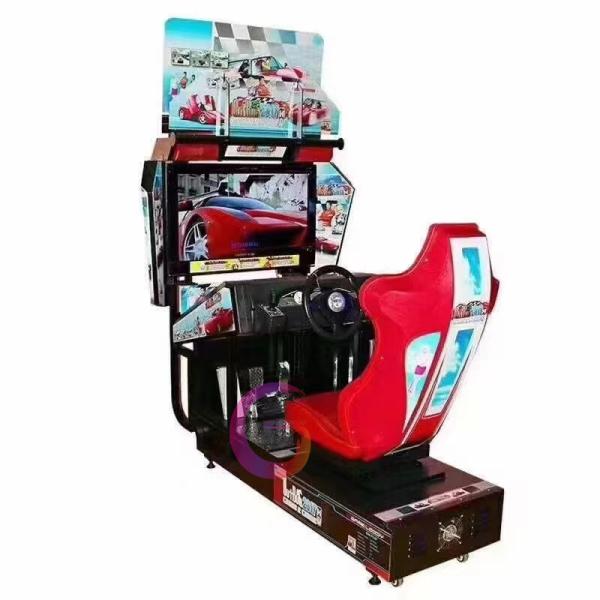 Cheap Coin Operated Outrun 32 Car Racing Game Machine Sitdown Driving 110V/220V for sale
