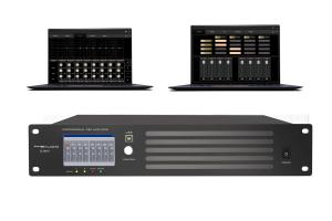 XLR Input Touch Screen Amplifier EQ , 900W 4 Channel DSP Amplifier