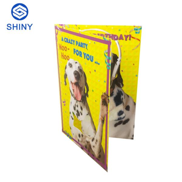Cheap Custom Printing Musical Greeting Card Handmade With Mp4 Player for sale