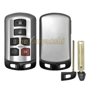 Best Toyota 6 Buttons Smart Key Shell with Emergency Key Insert wholesale