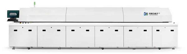 Cheap PLC Program Controller 2950mm U Series Reflow Oven Three Cooling Zones for sale