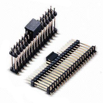 Cheap Smt PIN Header Connector , Dual Row 2x20 Pin Header 2.54 Mm for sale
