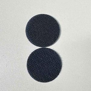 OEKO-TEX 100 Black Velcro Dots Patch Hook And Loop Dots Customized