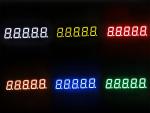 180mcd Seven Segment LED Display Common Anode 5 Digit LED Display 0.56 Inch