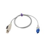 DB9 9P Connector Spo2 Sensor Probe High Accuracy Comaptible GE Trusignal TS-F-D