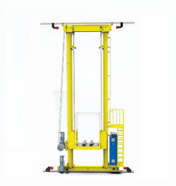 Cheap Double Column ASRS Pallet Stacker For Automatic Racking System for sale