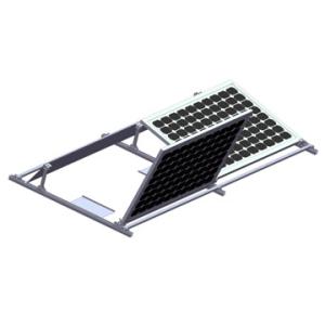 China Elevated Rooftop Solar PV Mounting Structure Home Solar Energy System Rust Resistance on sale