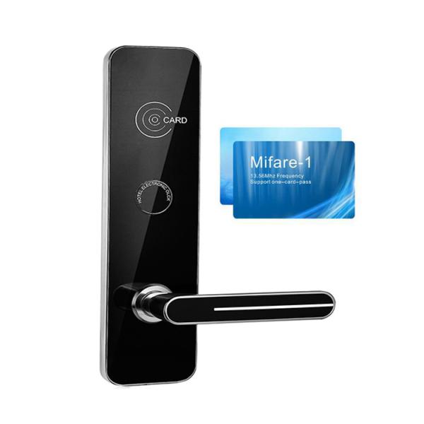 Cheap FCC Digital Hotel  key card access door locks With Card Encoder for sale